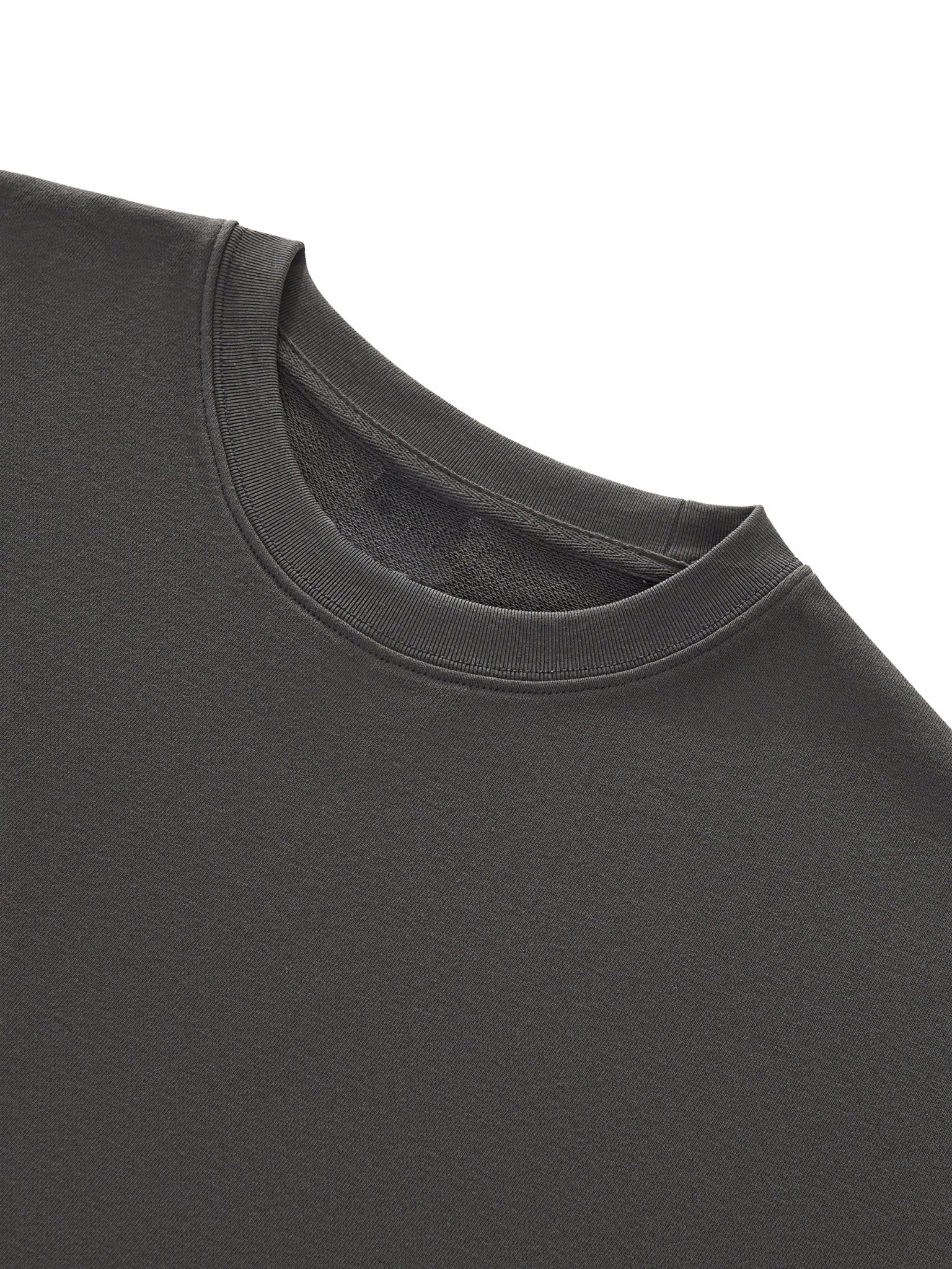Boxy Half - Sleeve Raw - Edge T-Shirt - STRYV Wear