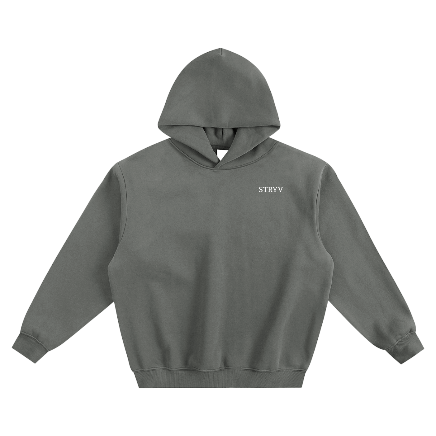 Fleeced Boxy Hoodie - STRYV Wear