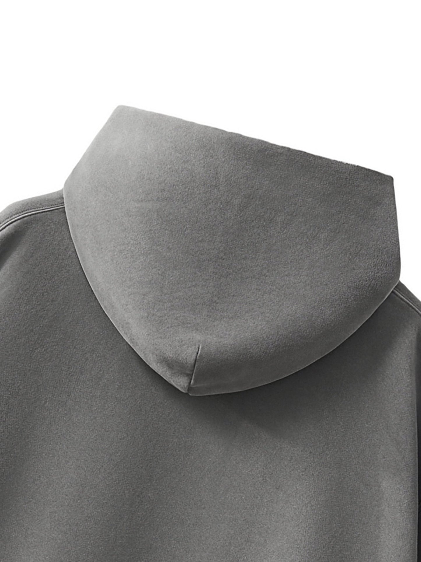 Frayed Enzyme Washed Fleece Hoodie - STRYV Wear