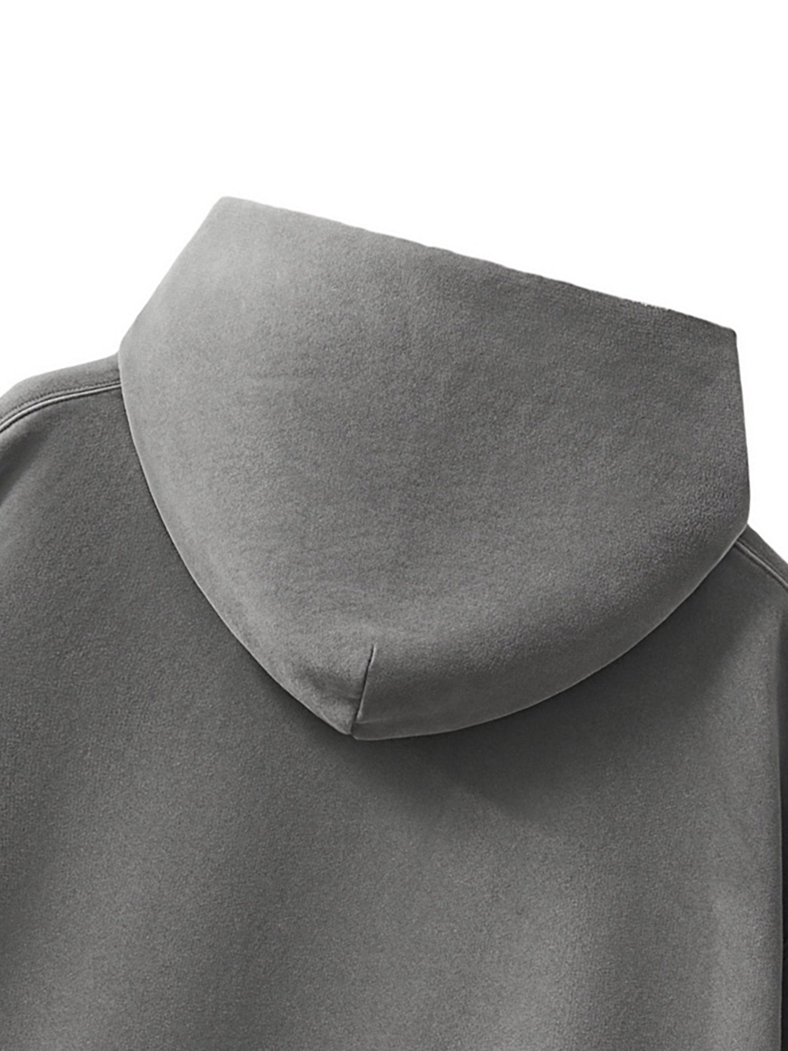 Frayed Enzyme Washed Fleece Hoodie - STRYV Wear