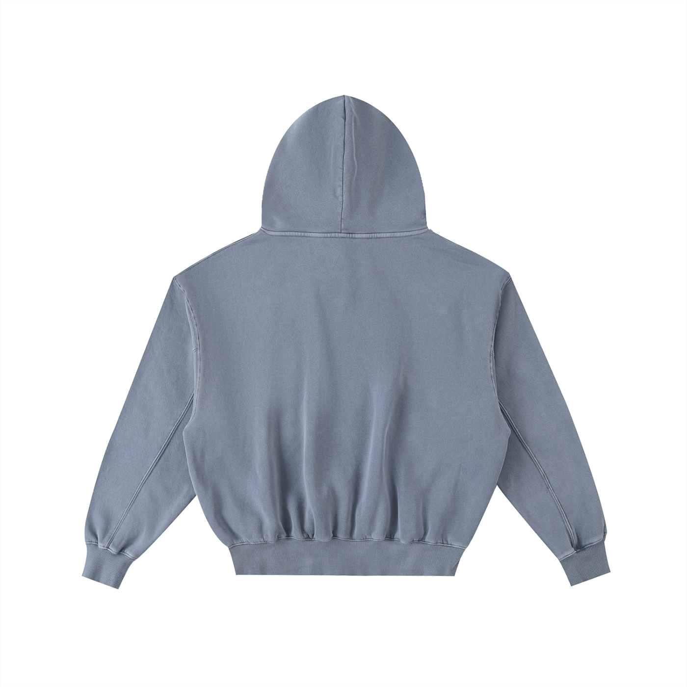Frayed Enzyme Washed Fleece Hoodie - STRYV Wear