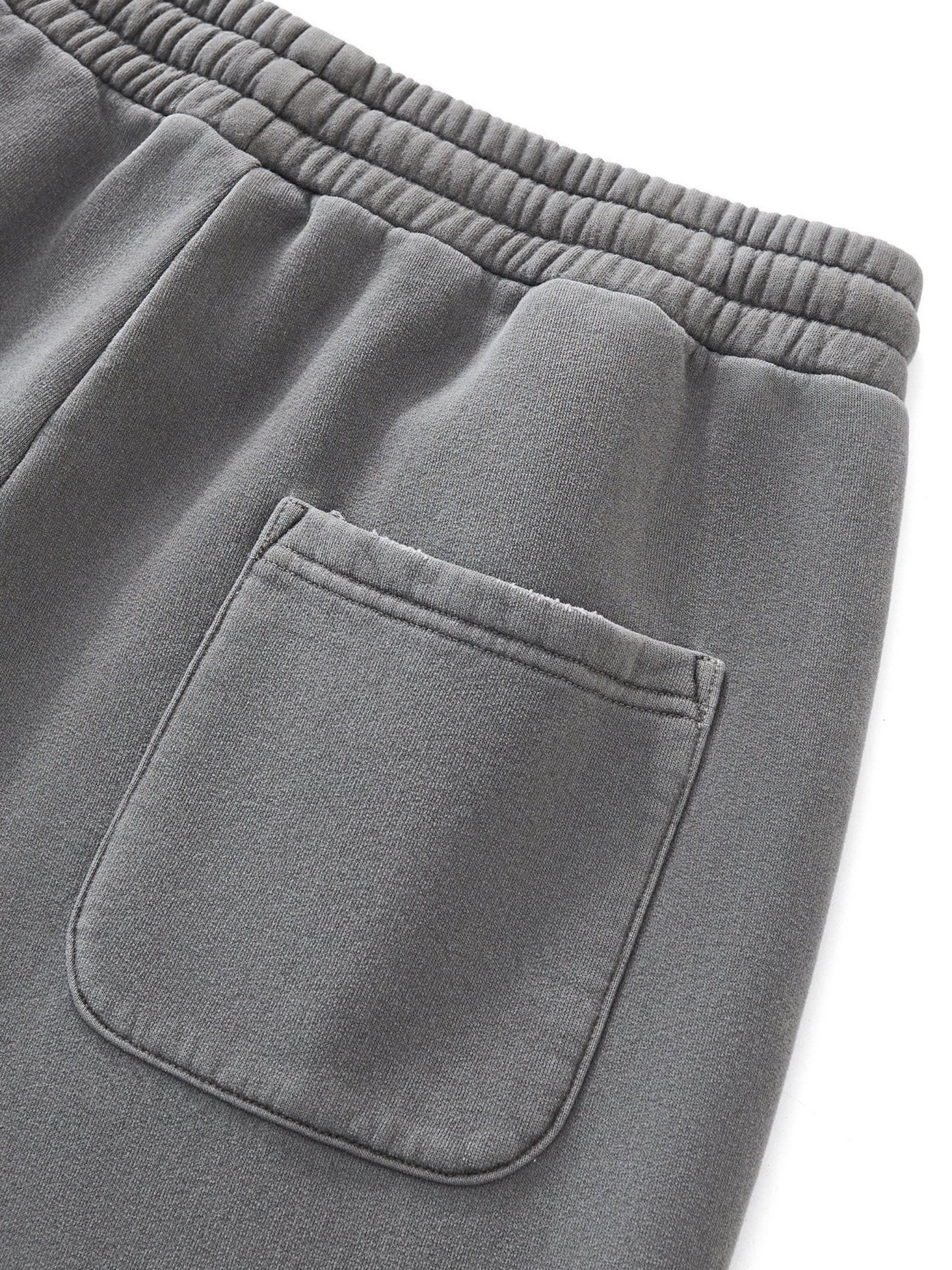 Frayed Enzyme Washed Fleece Sweatpants - STRYV Wear