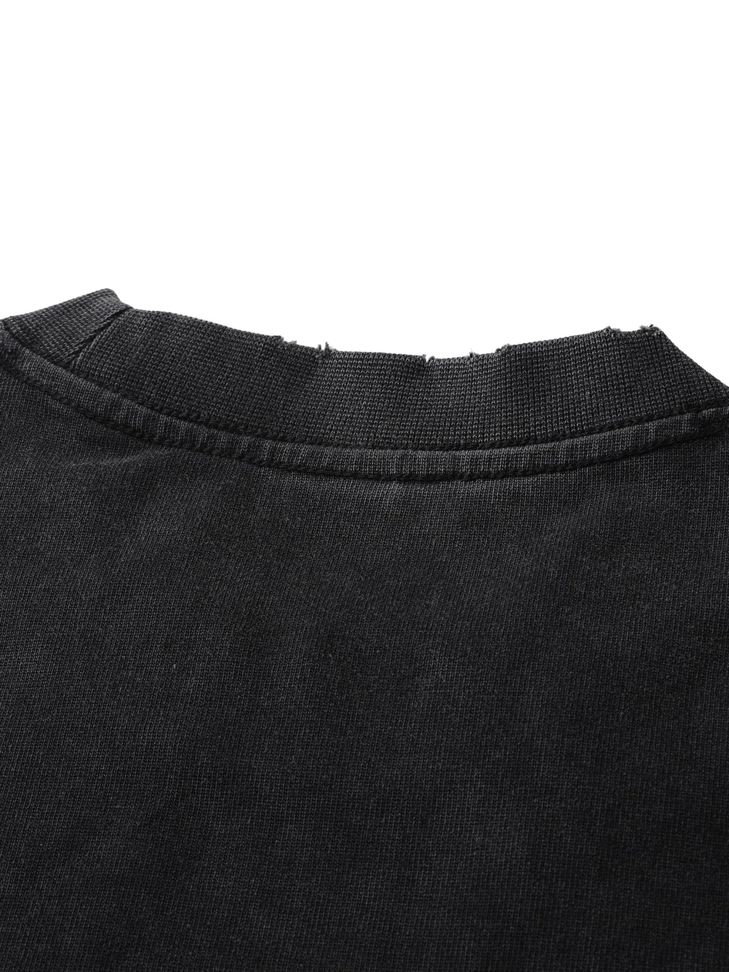 Heavyweight Vintage Washed Frayed T-Shirt - STRYV Wear