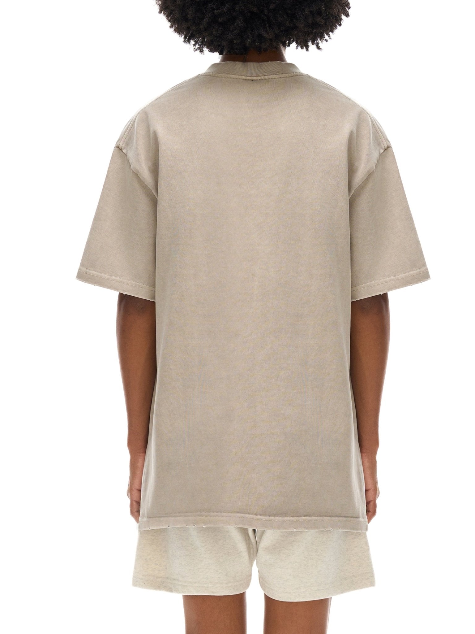 Heavyweight Vintage Washed Frayed T-Shirt - STRYV Wear