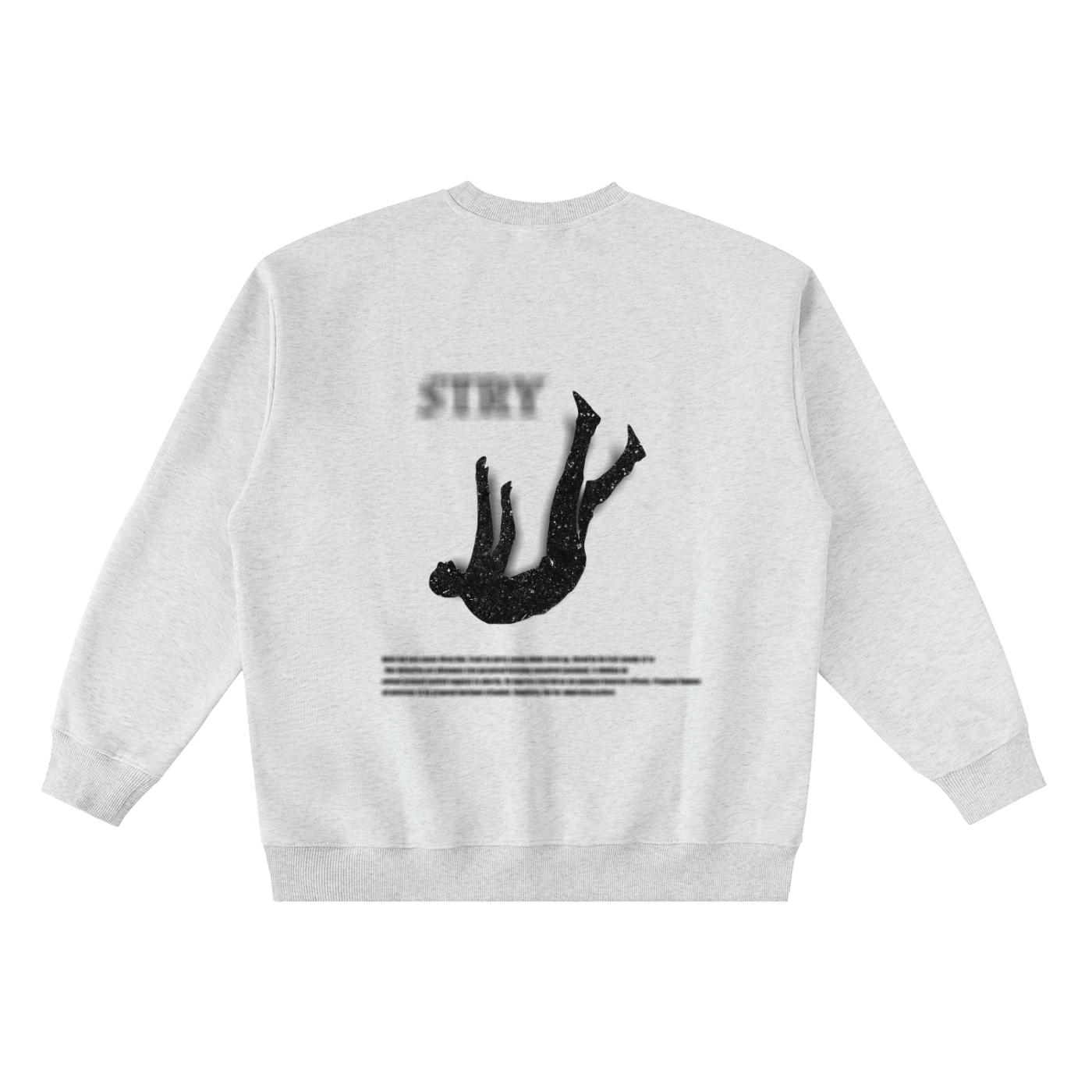 Oversized Crewneck Taped Sweatshirt - STRYV Wear