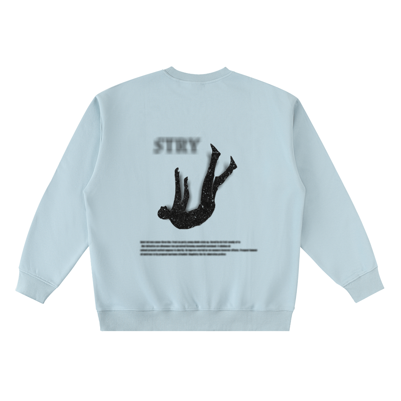 Oversized Crewneck Taped Sweatshirt - STRYV Wear