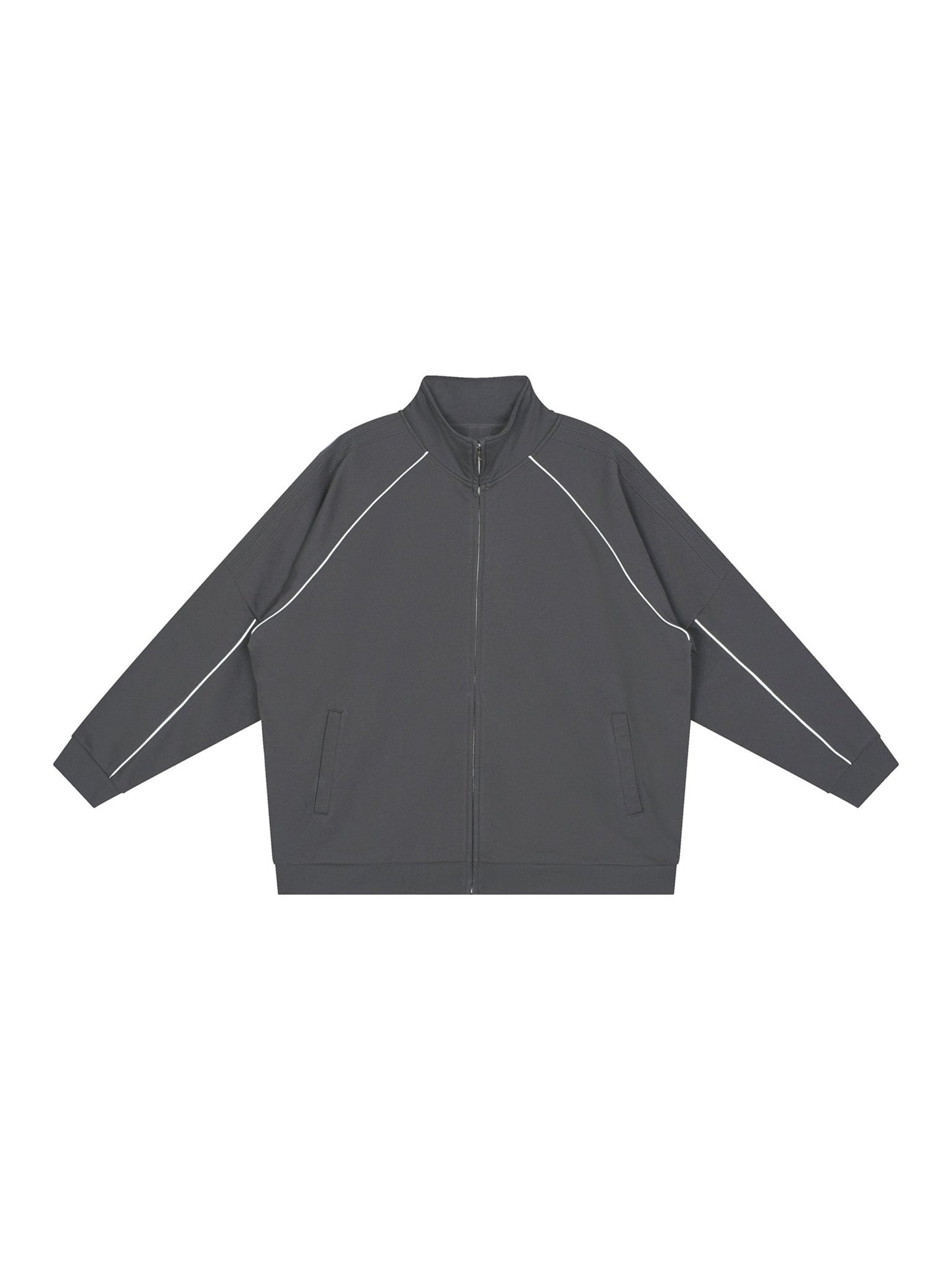 Reflection Striped Raglan Sleeve Jacket - STRYV Wear