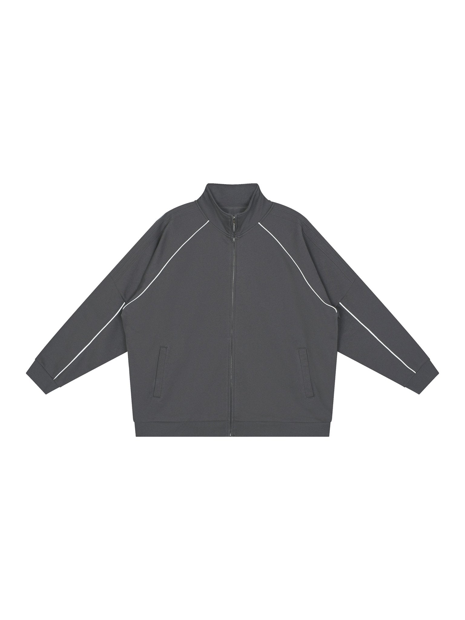 Reflection Striped Raglan Sleeve Jacket - STRYV Wear