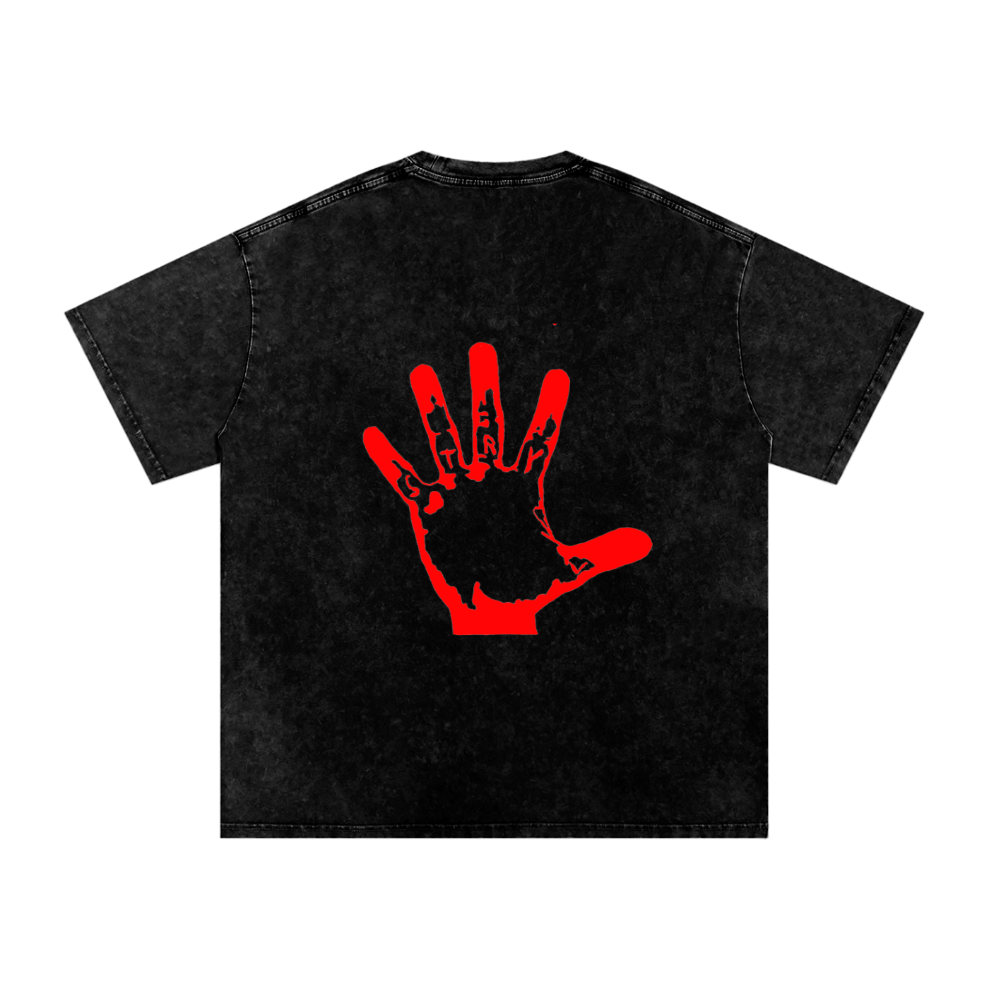 Snow Washed Oversized Cotton T-Shirt - STRYV Wear