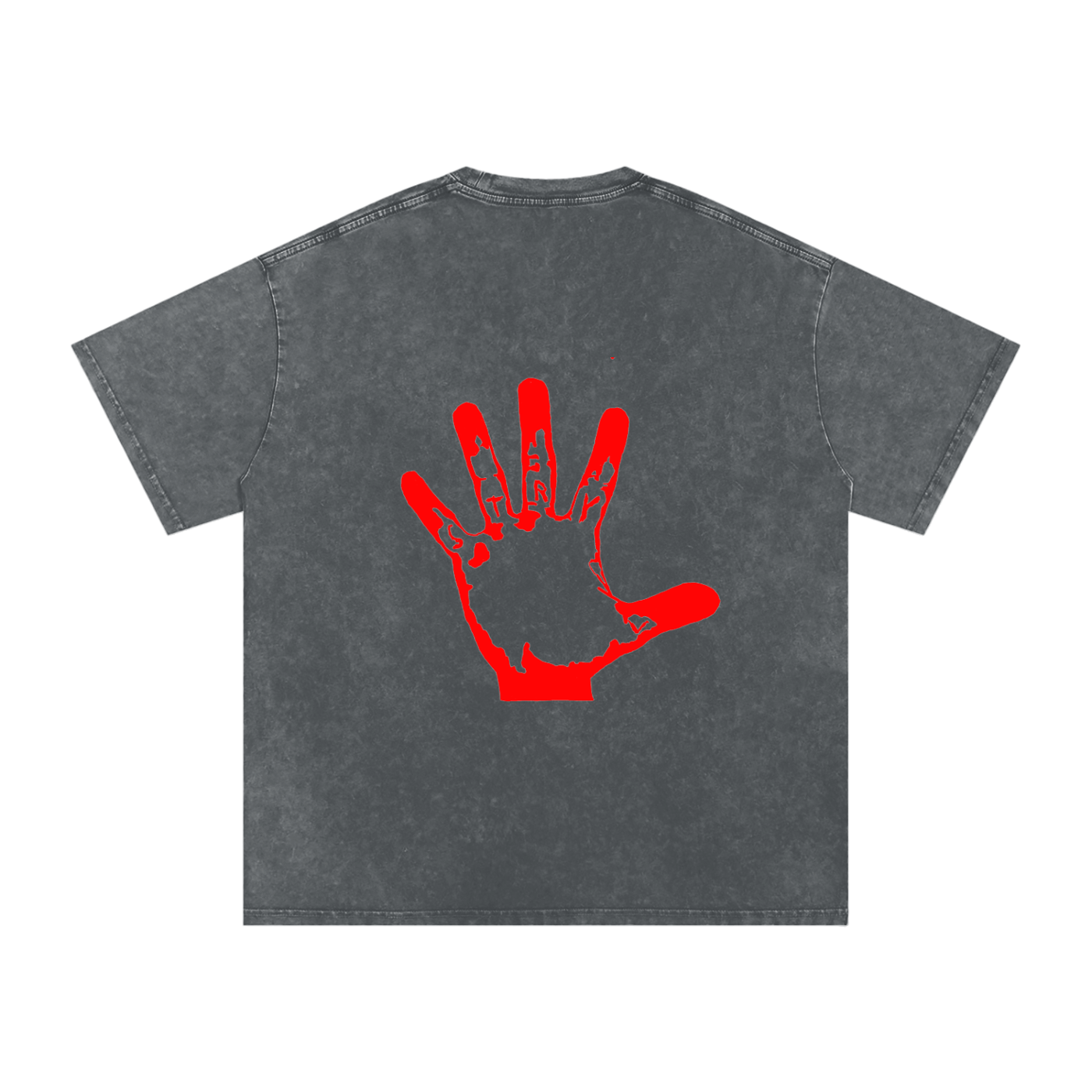 Snow Washed Oversized Cotton T-Shirt - STRYV Wear