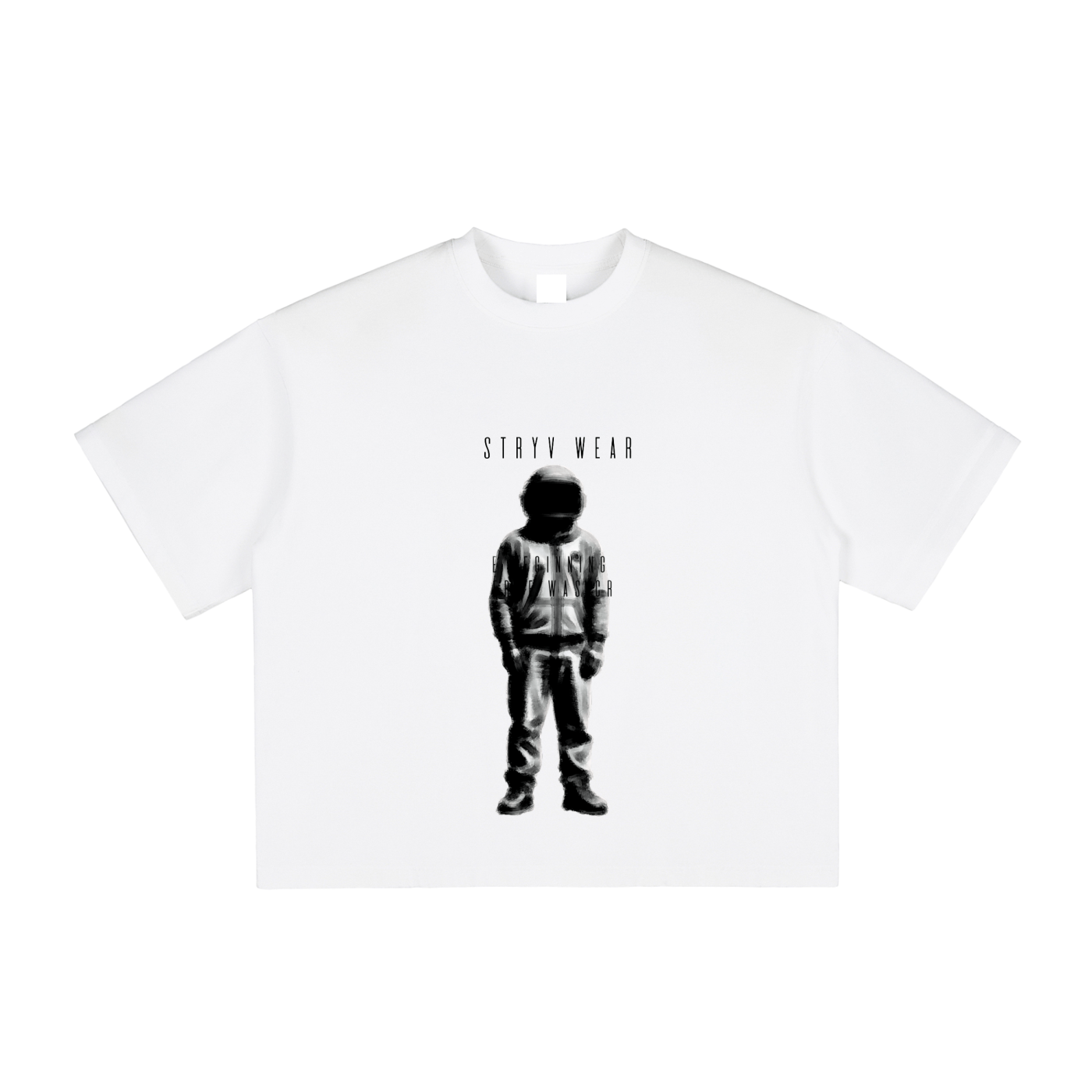 Vintage Washed Boxy T-Shirt - STRYV Wear