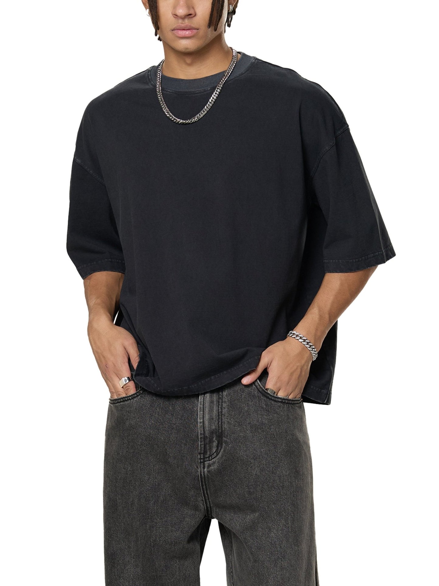 Vintage Washed Boxy T-Shirt - STRYV Wear