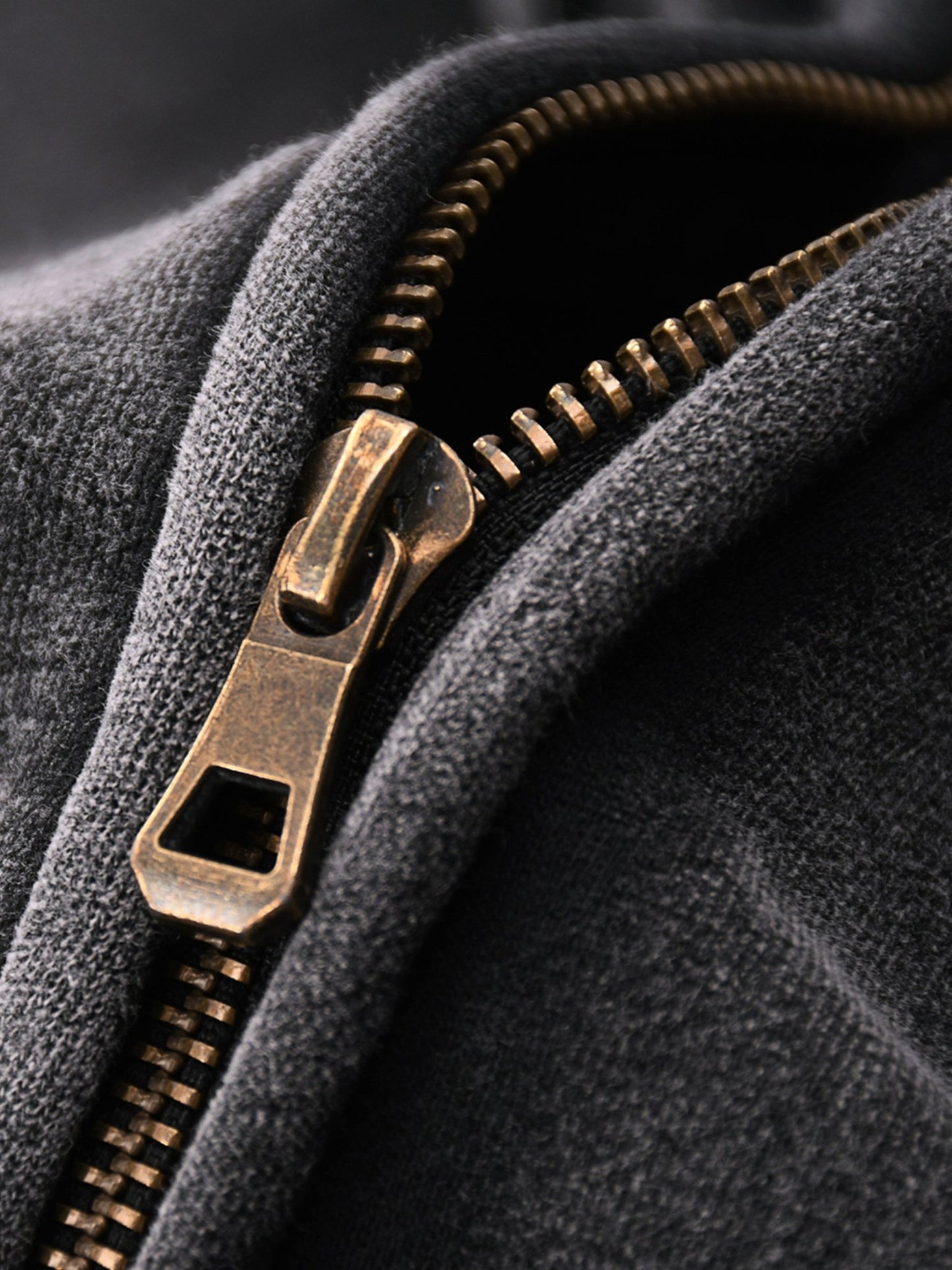 Zip - Through Boxy Fleece Hoodie - STRYV Wear