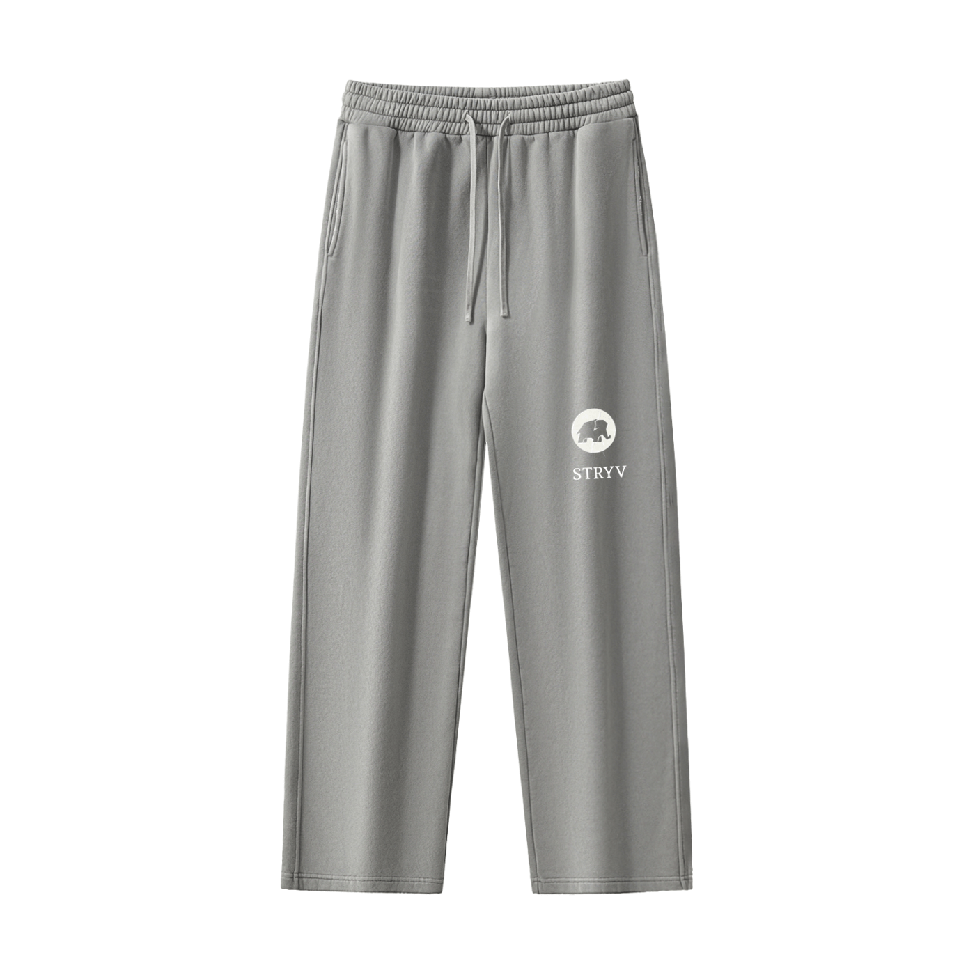 Frayed Enzyme Washed Fleece Sweatpants