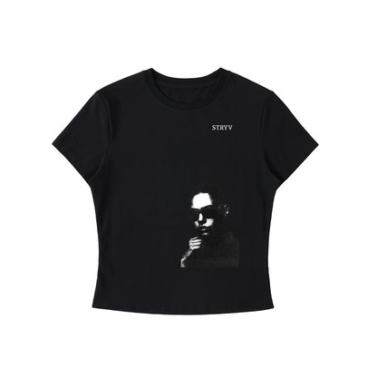 Essential Bodycon Crewneck T-Shirt