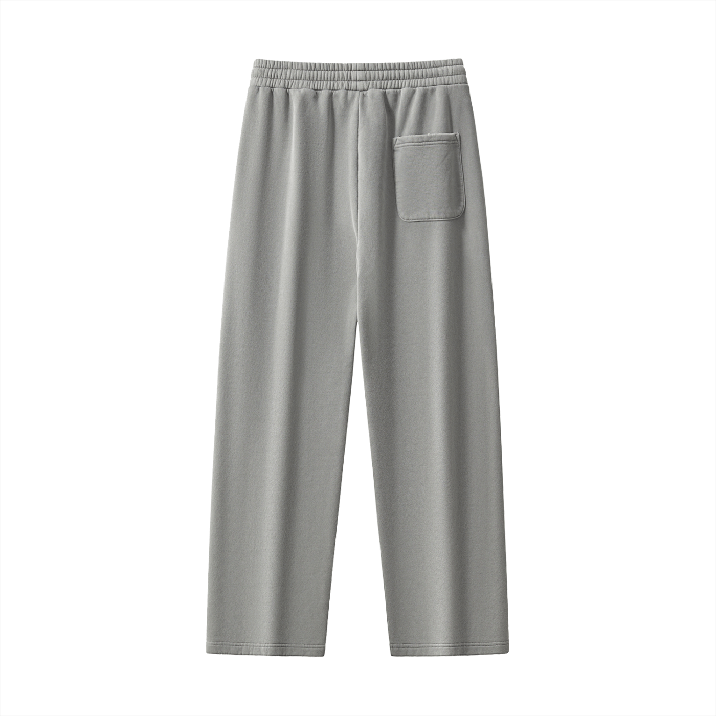 Frayed Enzyme Washed Fleece Sweatpants
