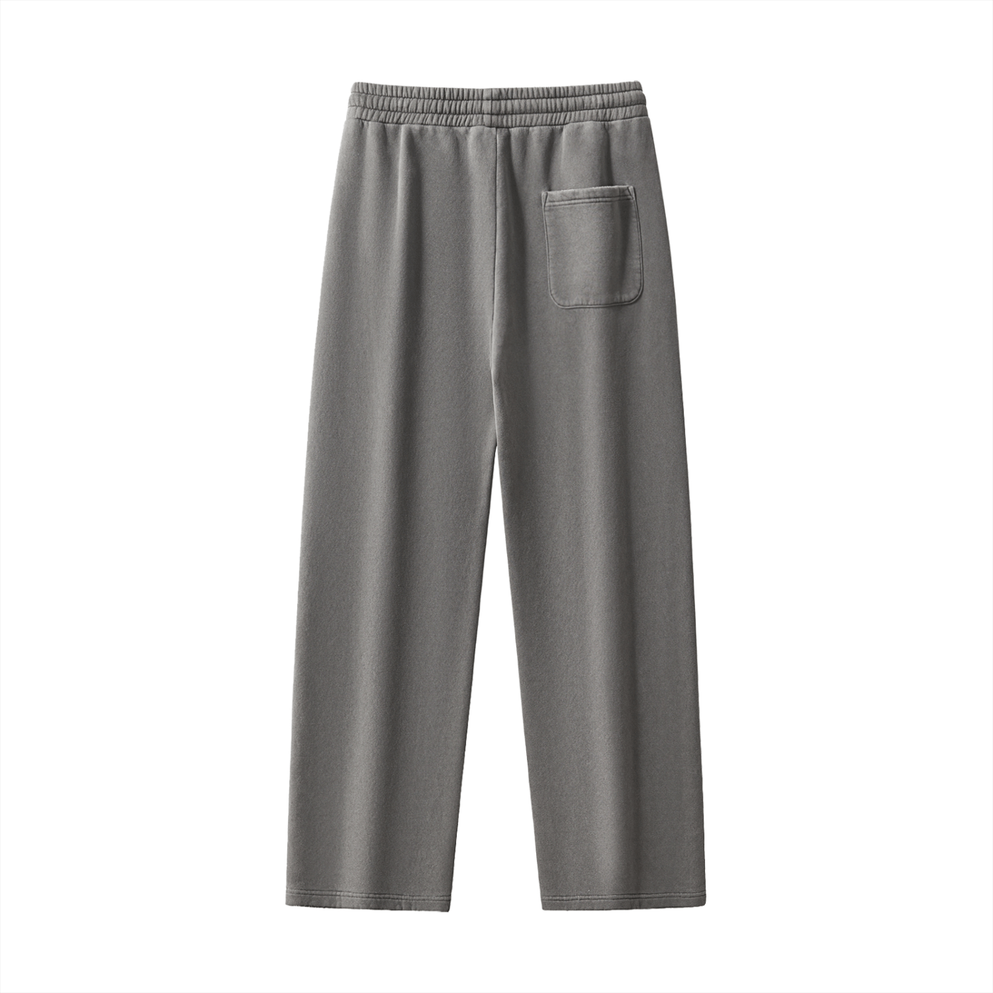 Frayed Enzyme Washed Fleece Sweatpants