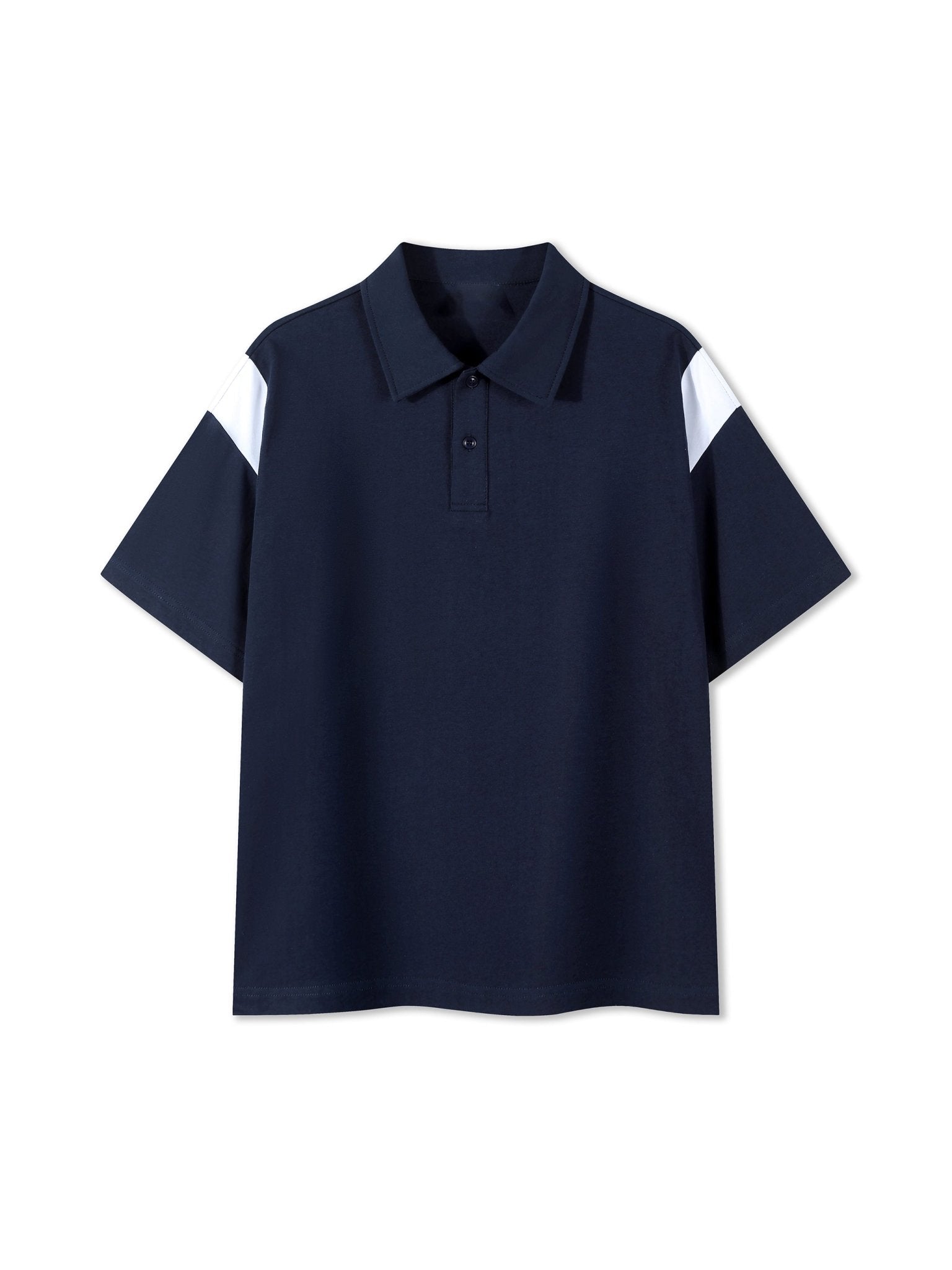 Contrast Panel Cotton Polo Shirt - STRYV Wear