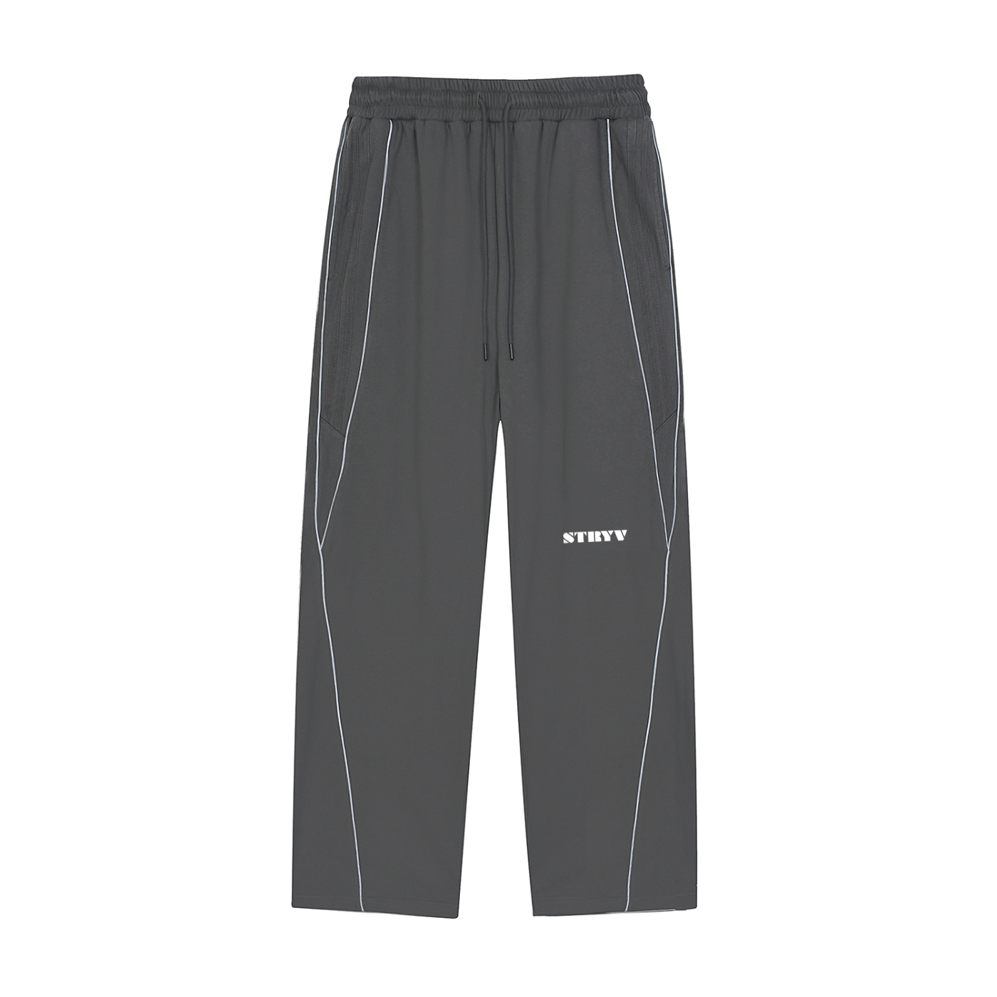 Reflection Striped Straight-Leg Sweatpants - STRYV Wear