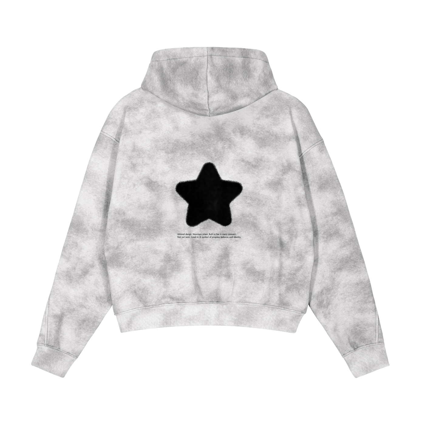 Dirty Washed Zip - Up Fleece Hoodie - STRYV Wear