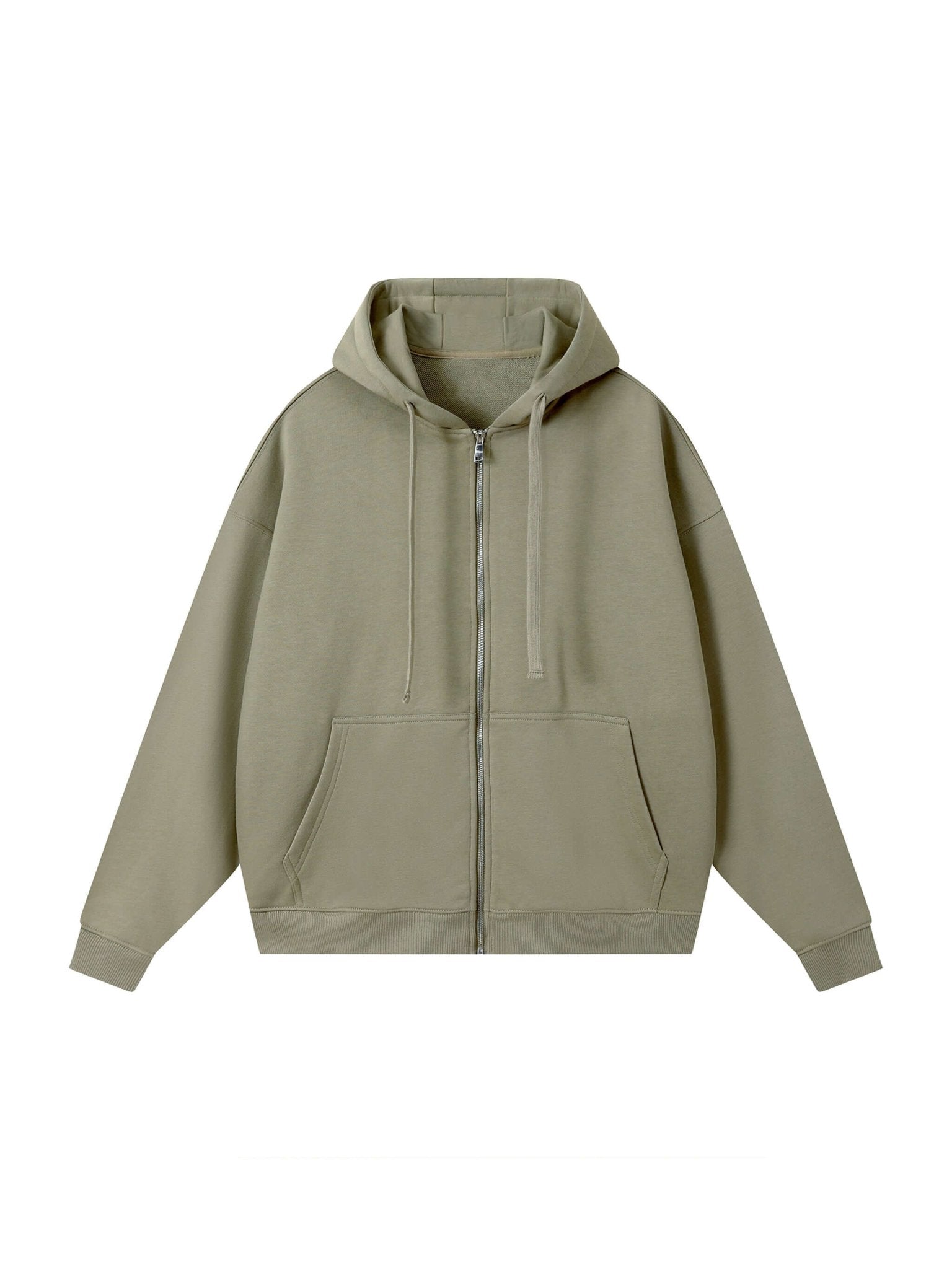 Drop - Shoulder Zip Up Hoodie - STRYV Wear