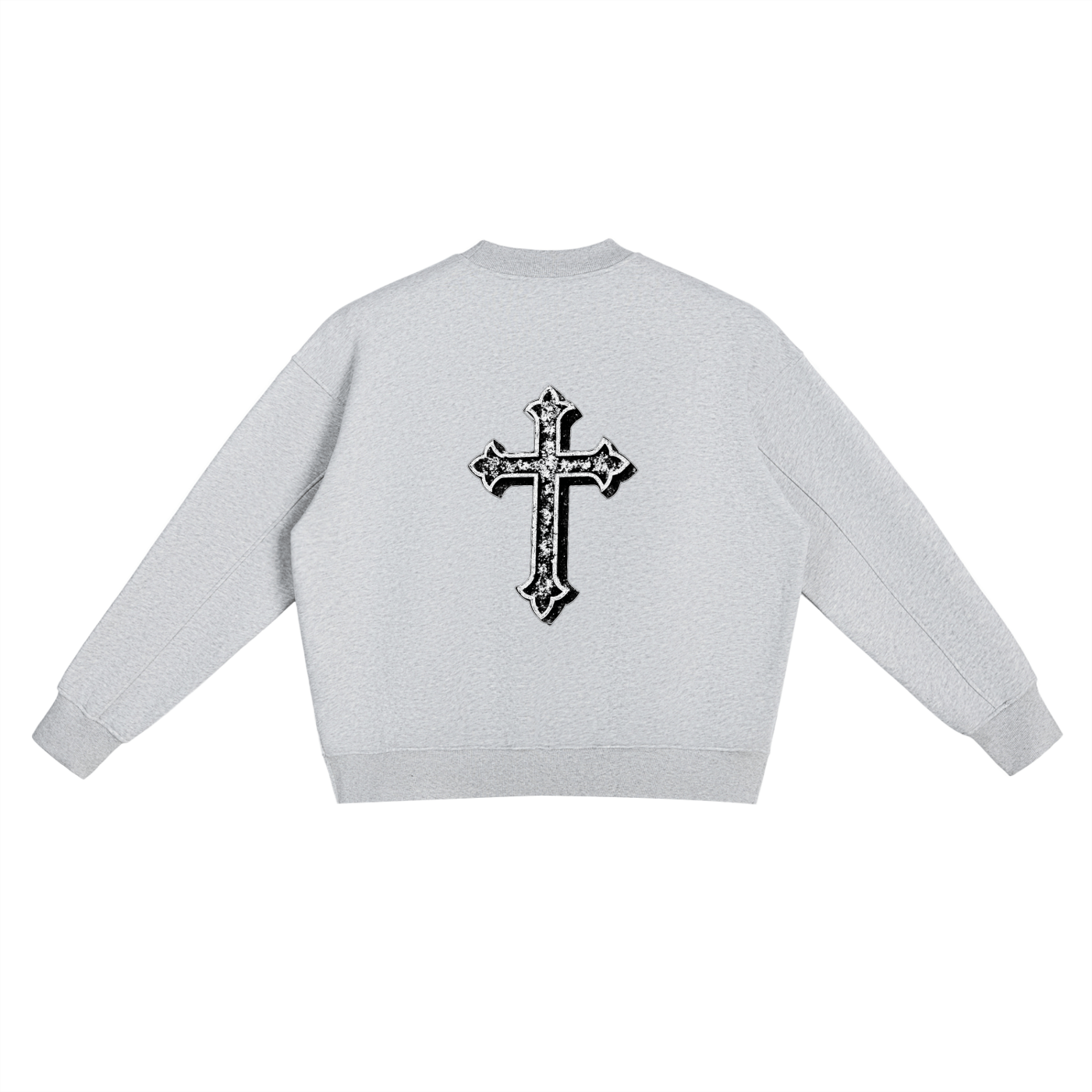 Fleece Side Slit Crewneck Sweatshirt - STRYV Wear