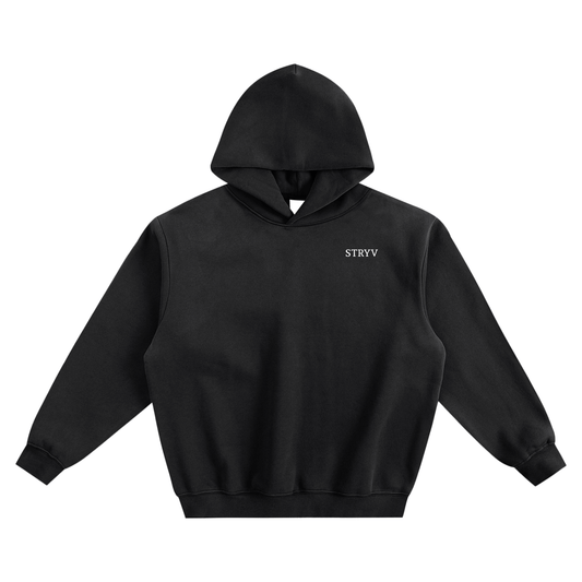 Fleeced Boxy Hoodie - STRYV Wear