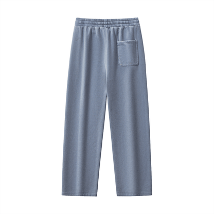 Frayed Enzyme Washed Fleece Sweatpants - STRYV Wear