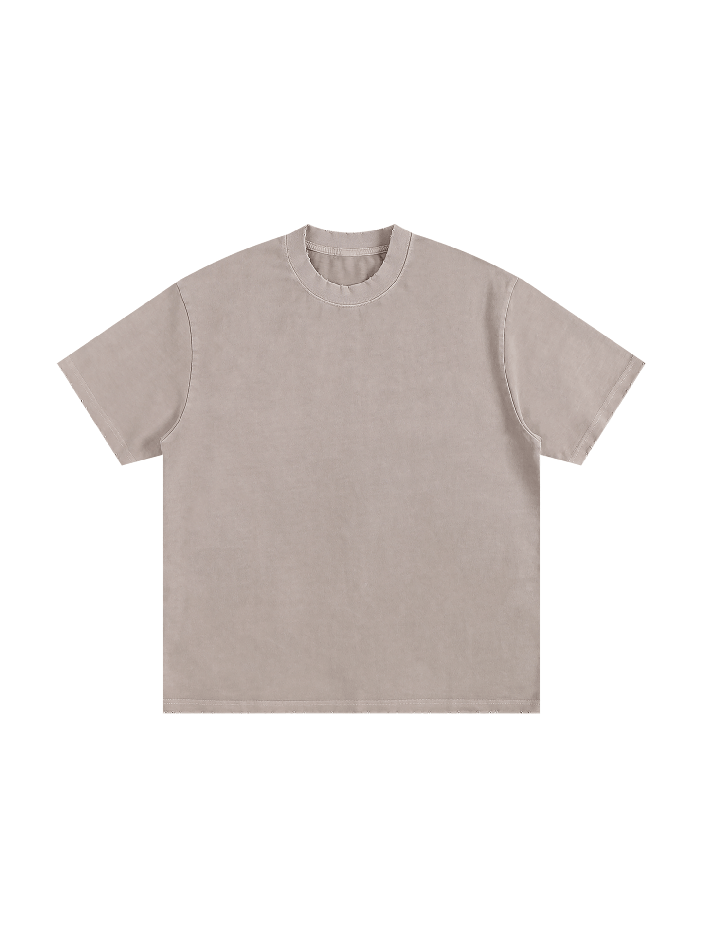 Heavyweight Vintage Washed Frayed T-Shirt - STRYV Wear