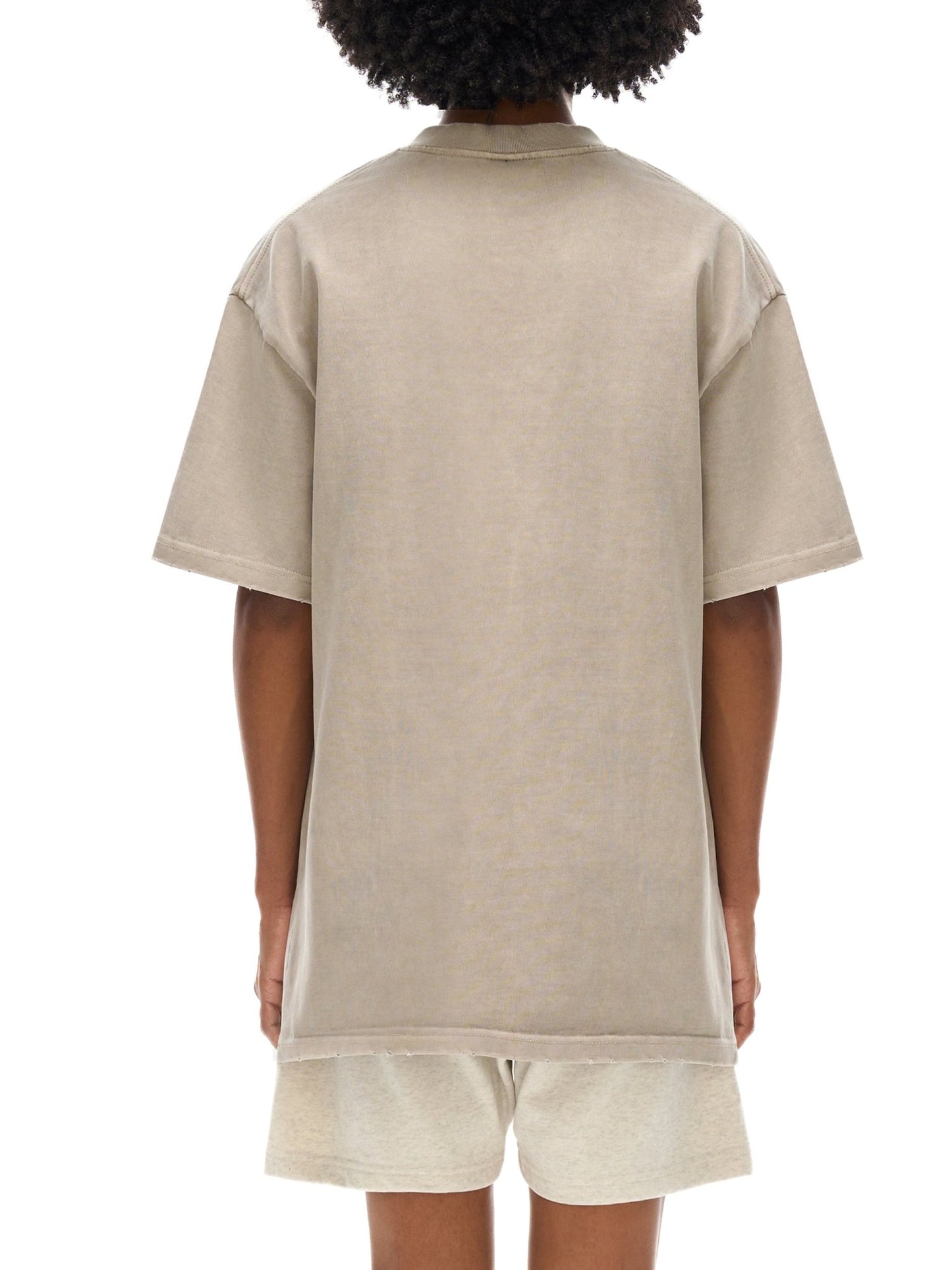 Heavyweight Vintage Washed Frayed T-Shirt - STRYV Wear