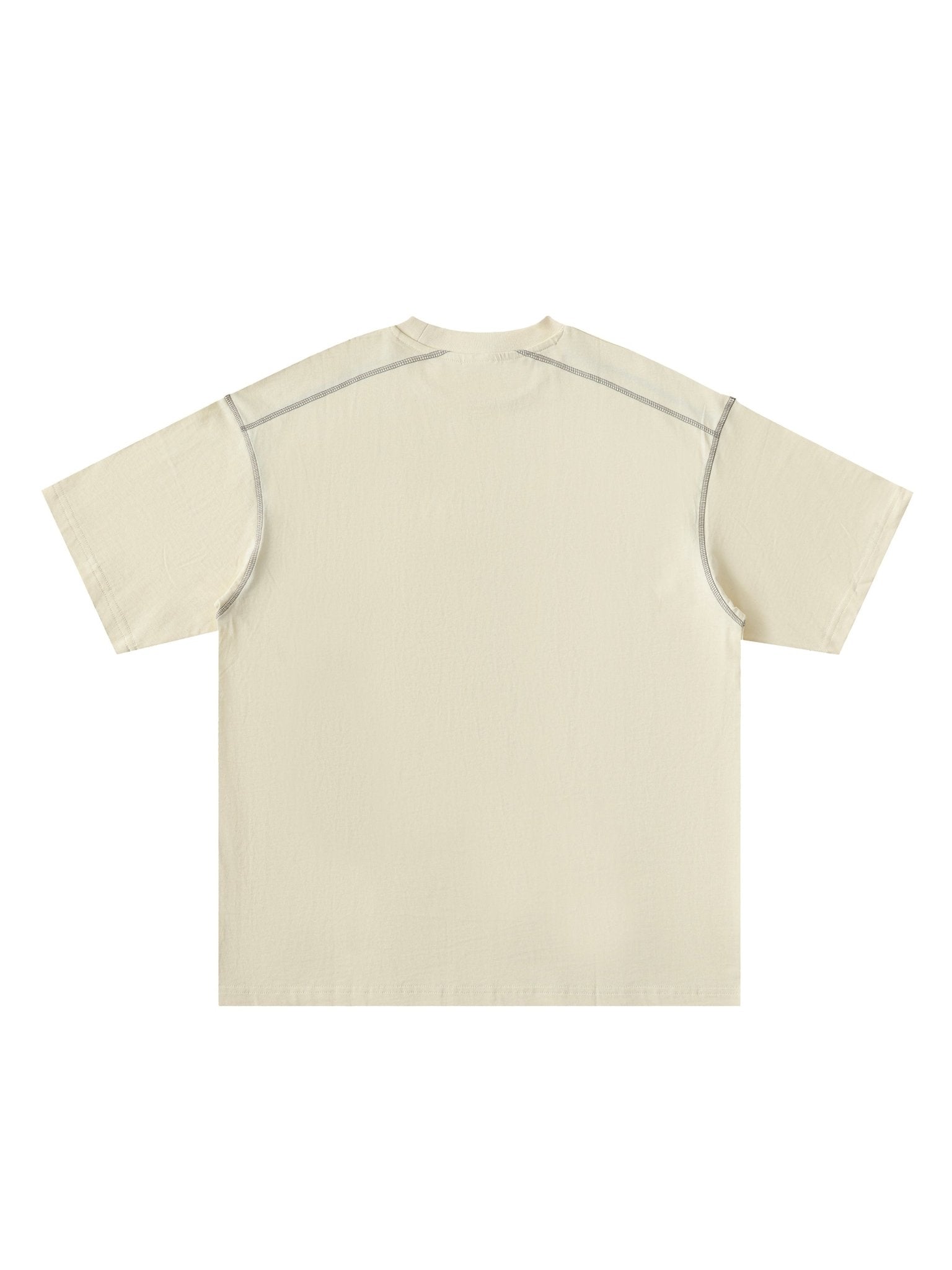 Oversized Contrast - Stitched Cotton Tee - STRYV Wear