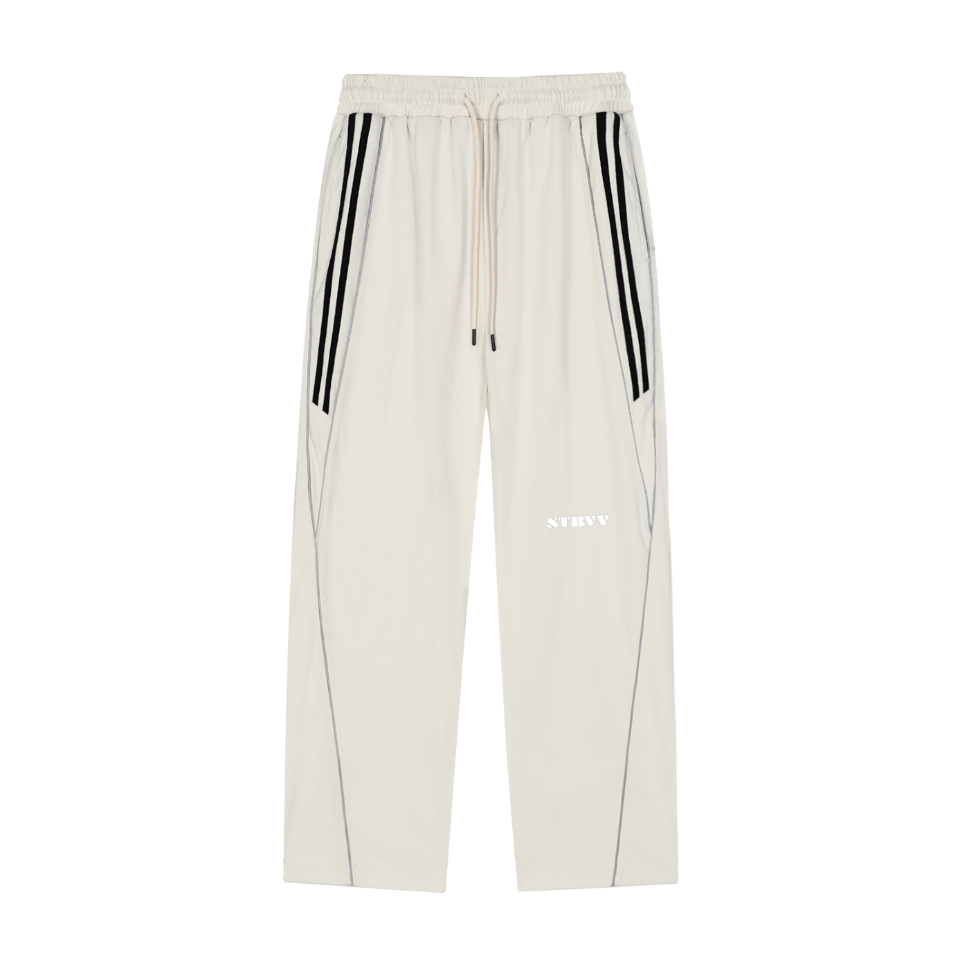Reflection Striped Straight - Leg Sweatpants - STRYV Wear