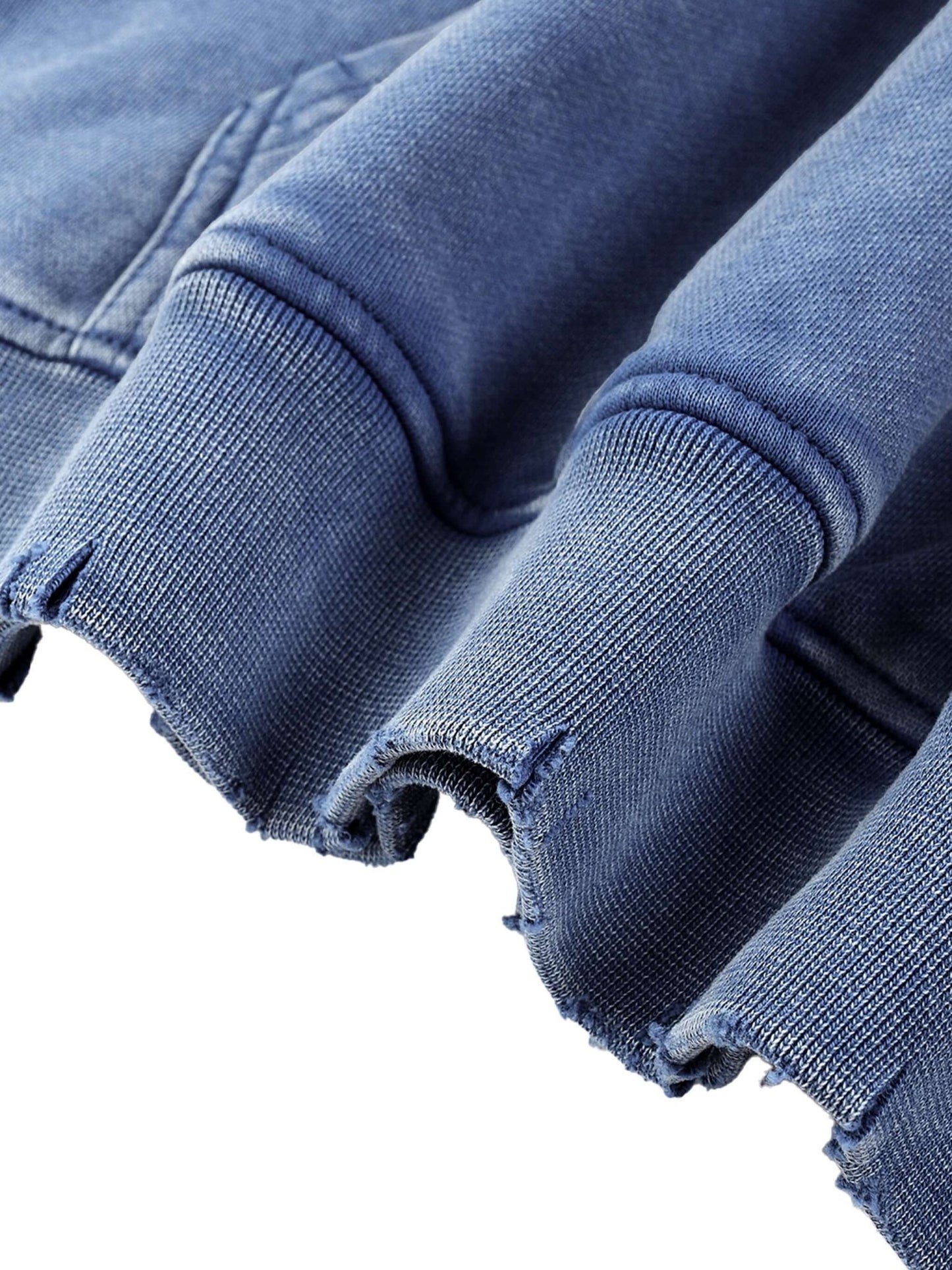 Snow Wash Hand - Frayed Heavyweight Hoodie - STRYV Wear