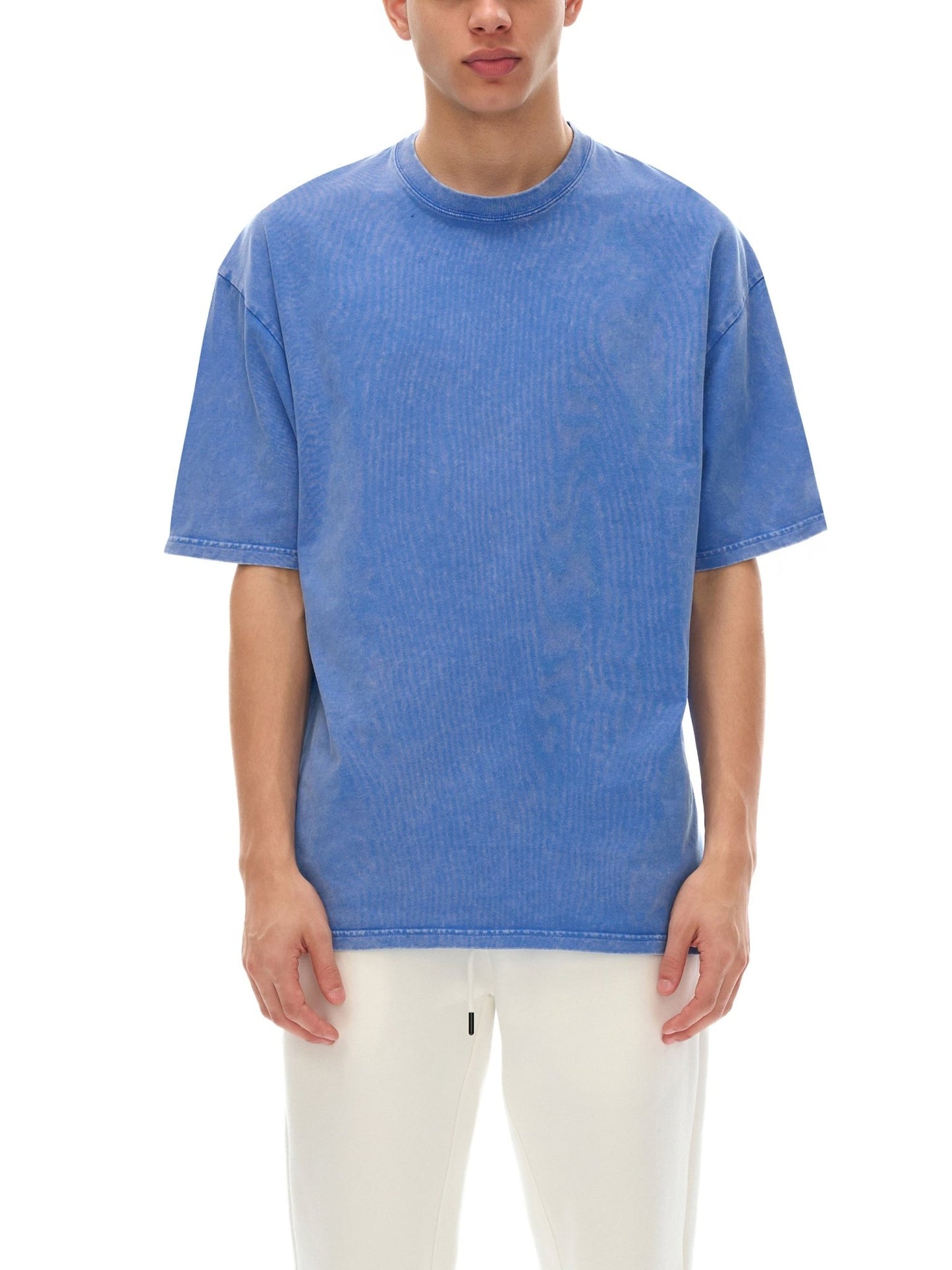 Snow Washed Oversized Cotton T-Shirt - STRYV Wear