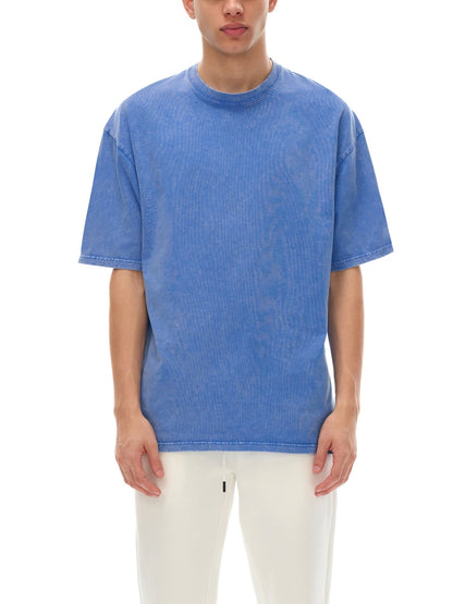 Snow Washed Oversized Cotton T-Shirt - STRYV Wear