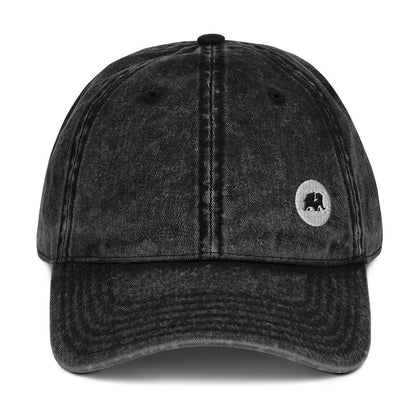 Vintage Cotton Twill Cap - STRYV WearEMBROIDERY